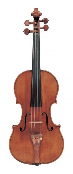 front of a violin by Antonio Stradivari, Cremona, 1701, Ex-Ferraresi