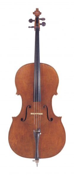 front of a violin by Antonio, Stradivari, Cremona, 1699, Lady Tennant