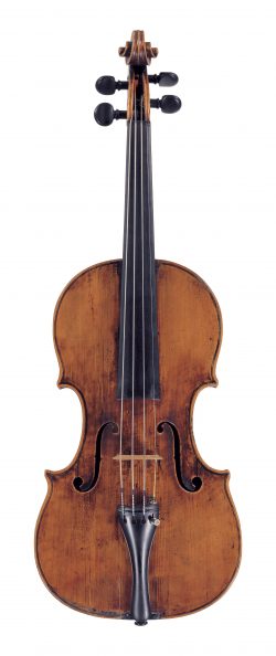 Front of a violin by Francesco Rugeri, Cremona, circa 1670