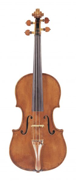 Front of a violin by Giuseppe & Antonio Gagliano, Naples, circa 1800