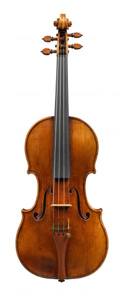 Front of the Ex-Croall; McEwen Stradivari violin, 1684