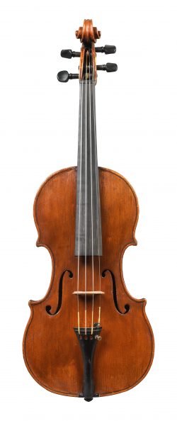 Front of a violin by Gaetano Sgarabotto, Parma, circa 1910