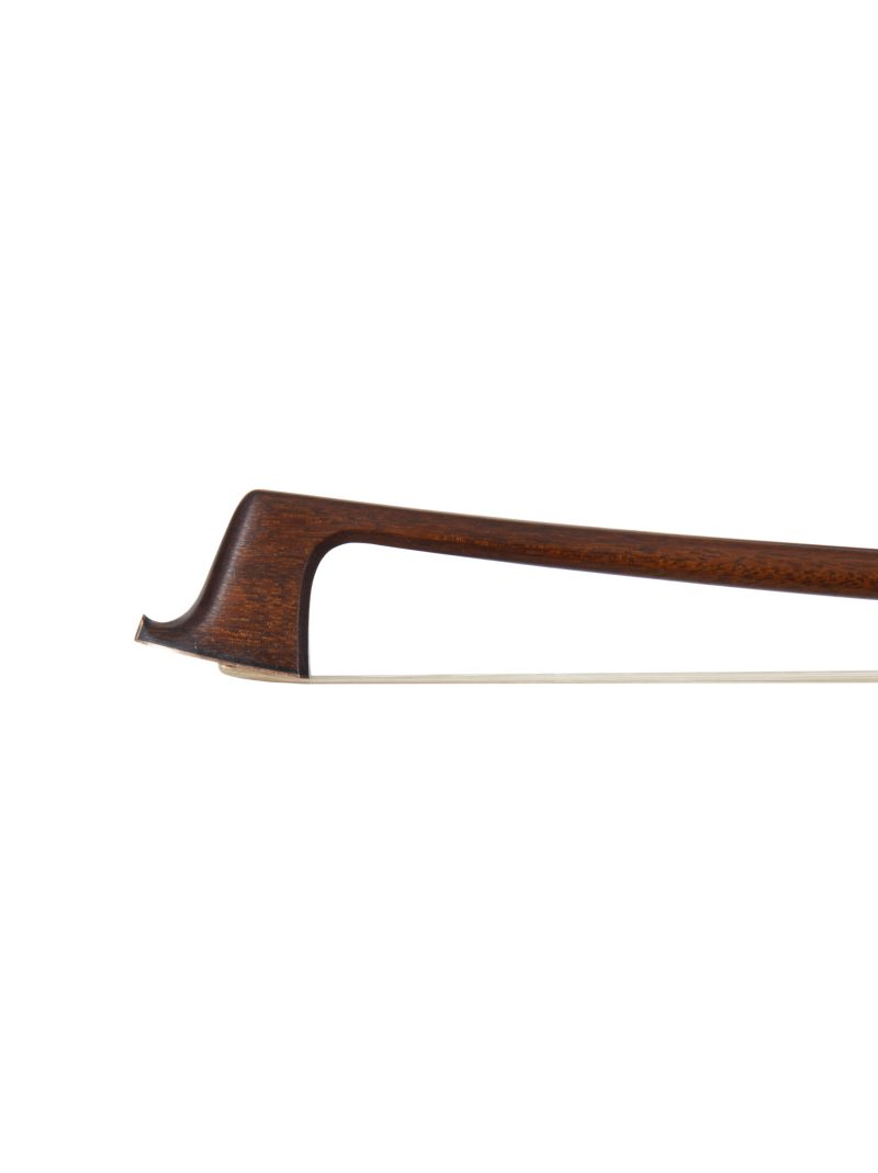 Head of a gold & tortoiseshell-mounted violin bow by William Watson, 1997