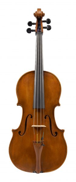 Front of a viola by Gaetano Sgarabotto, Parma, circa 1920