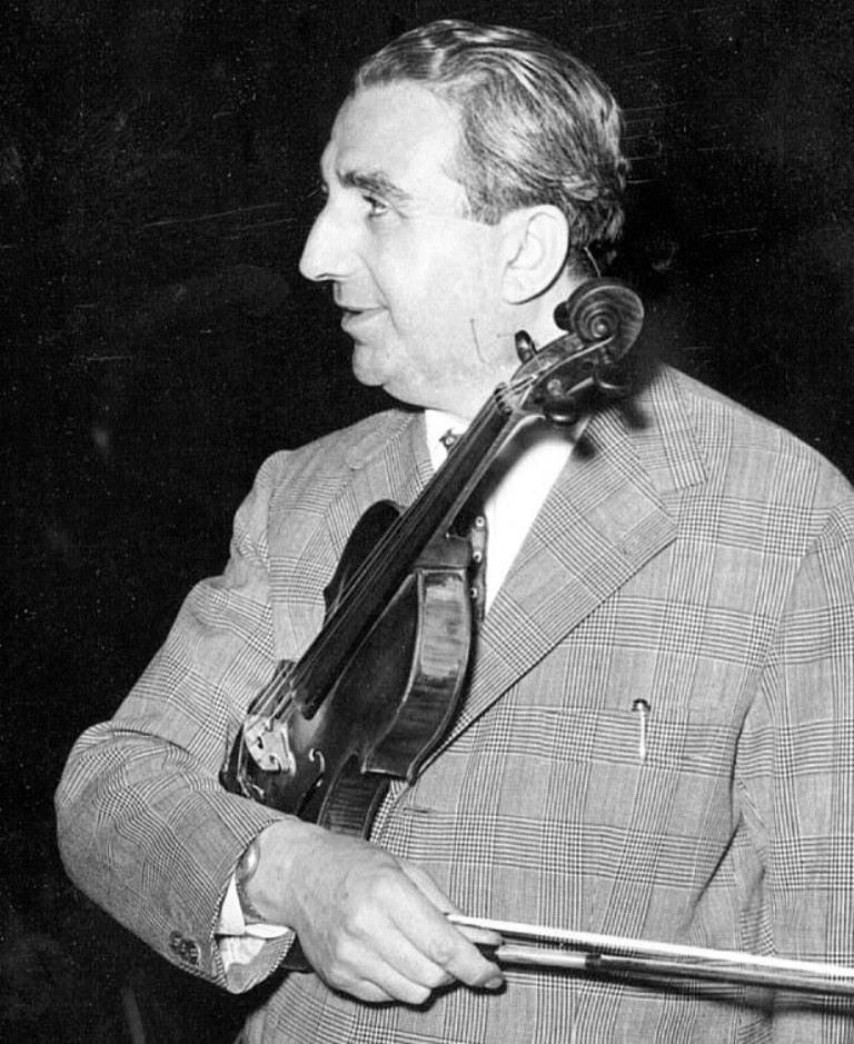 Aldo Ferraresi, owner of the Devault; Ferraresi Strad in the 1900s