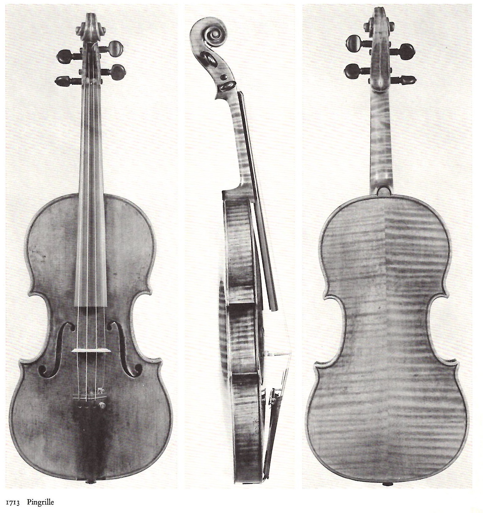 Images from Herbert Goodkind's 'Violin Iconography of Antonio Stradivari'