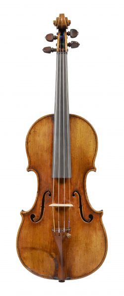 Front of a violin by Alessandro Gagliano, Naples, circa 1725