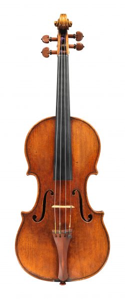 front of a violin by Antonio Stradivari, Cremona, 1701, Ex-Markees