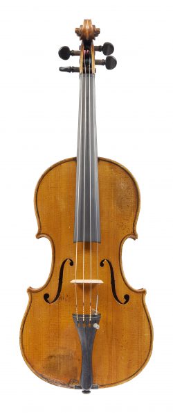 Front of a violin by Charles Jean Baptiste Collin-Mézin I, Paris, 1892