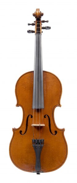 Front of a violin by Charles Jean Baptiste Collin-Mezin, Paris, 1899