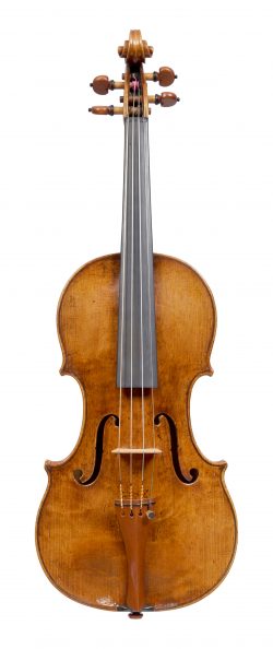 Front of a violin by Francesco Rugeri, Cremona, circa 1670