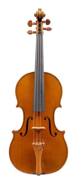 Front of a violin by Giuseppe Pedrazzini, Milan, 1925