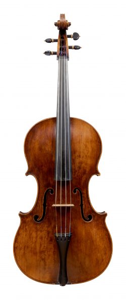 Front of a viola by Hendrick Willems, Ghent, circa 1690