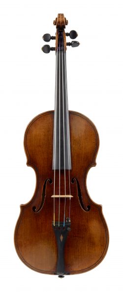 Front of a violin by Jean-Baptiste Vuillaume, Paris, circa 1830