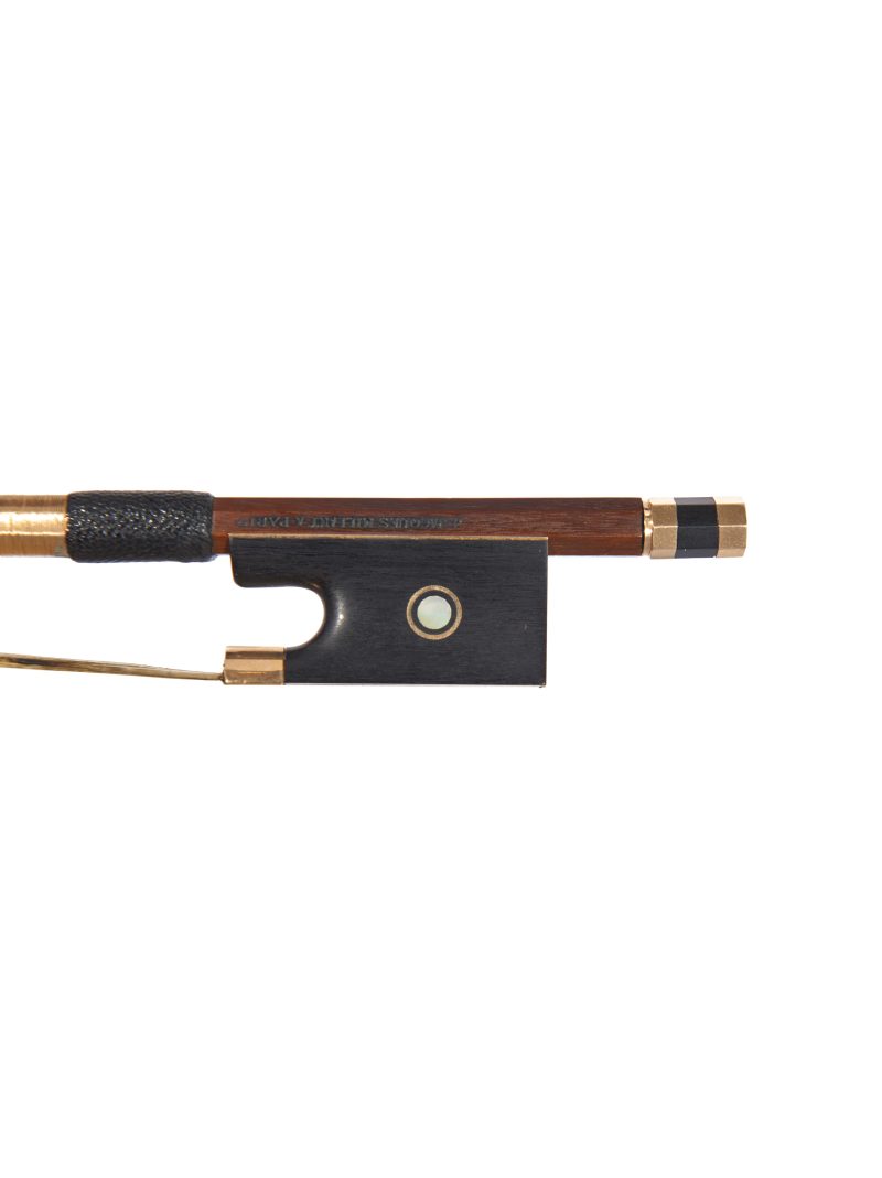 Frog of A gold-mounted viola bow by Jean-Jacques Millant, circa 1970