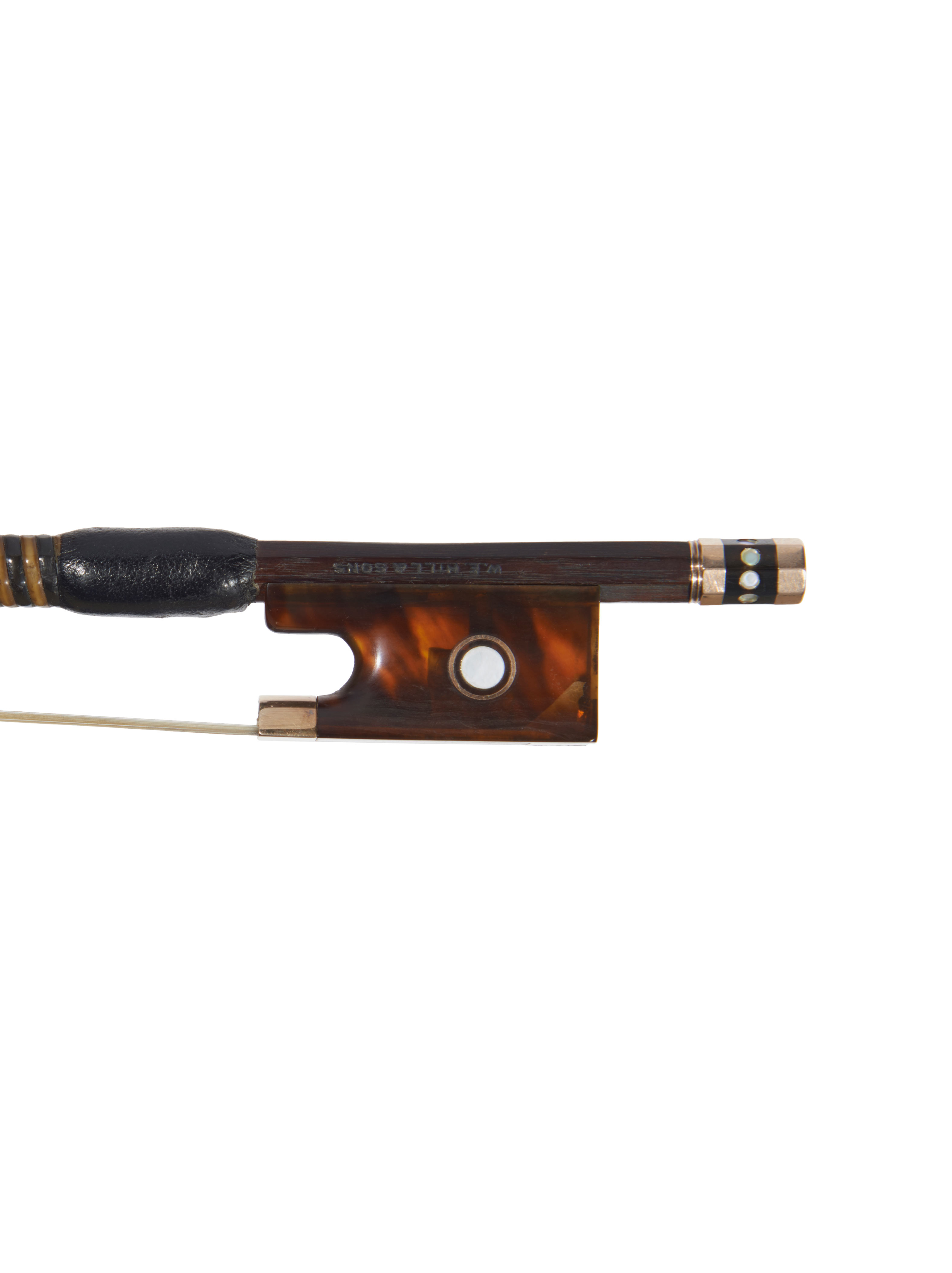 ⚫︎An Old Violin Bow/ Tortoiseshell style w-e-hill-and-sons-