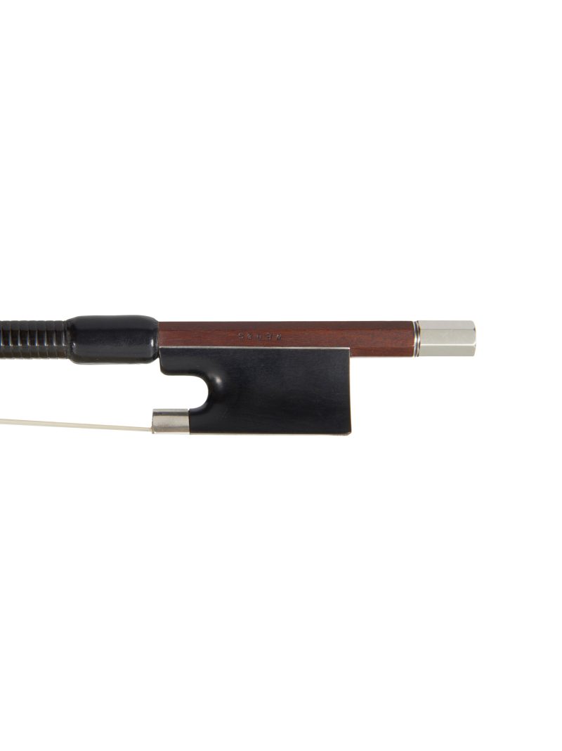 Frog of a silver-mounted violin bow by W.E. Hill & Sons, circa 1920