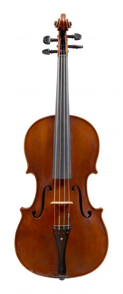 Front of a viola by William Robinson, Plumstead, 1936