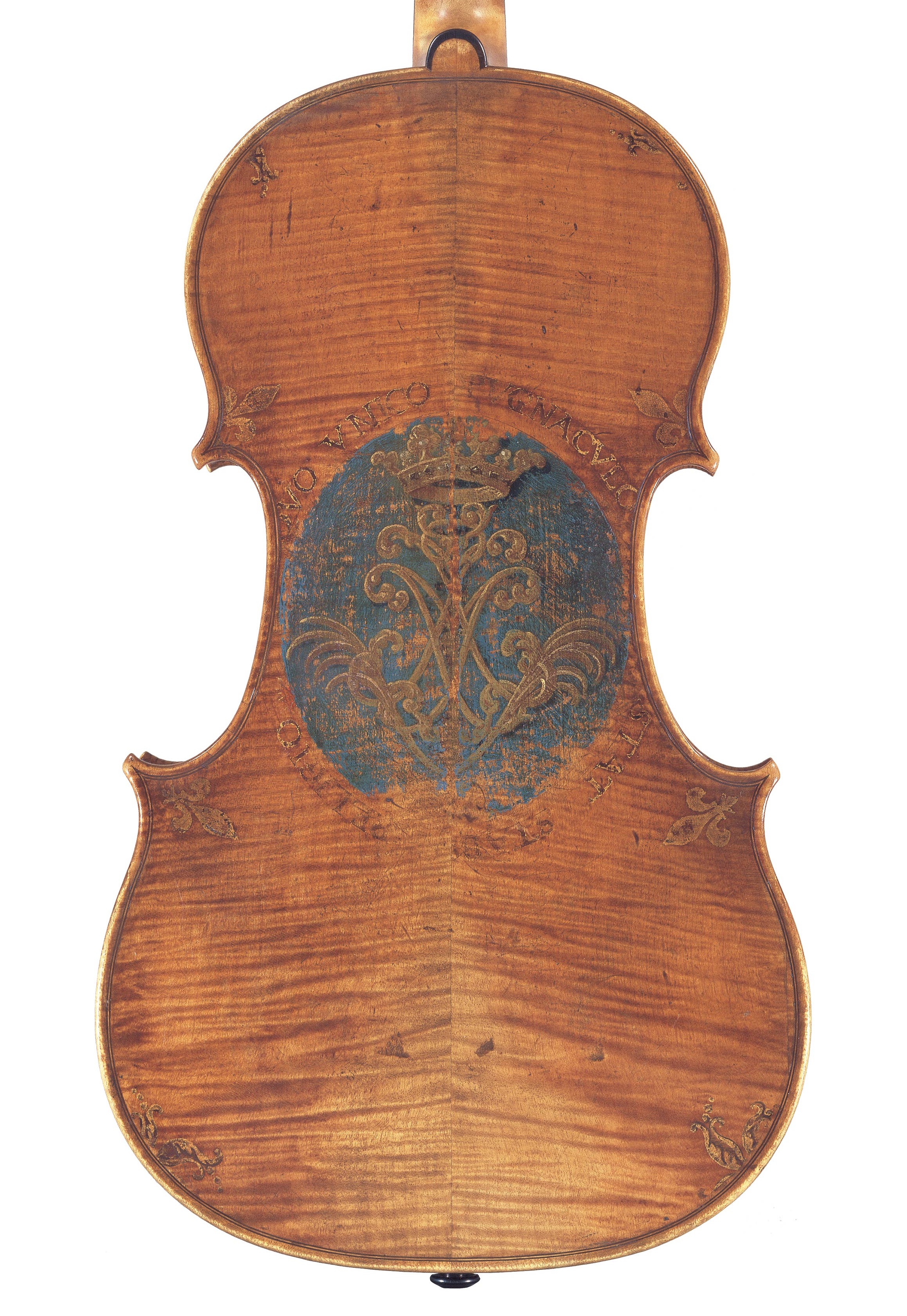 Back of a viola by Andrea Amati, Cremona, circa 1570