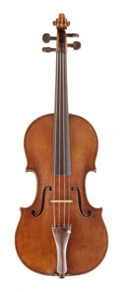 front of a violin by Antonio Stradivari, Cremona, 1701, Ex-Markees