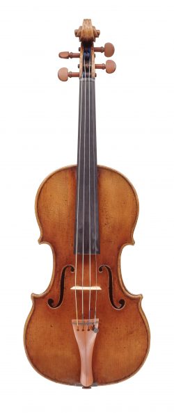 front of a violin by Antonio, Stradivari, Cremona, 1699, Lady Tennant