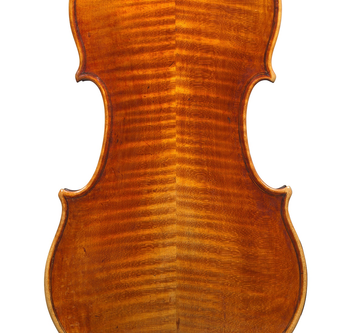 Back of a violin by Matteo Goffriller, circa 1700