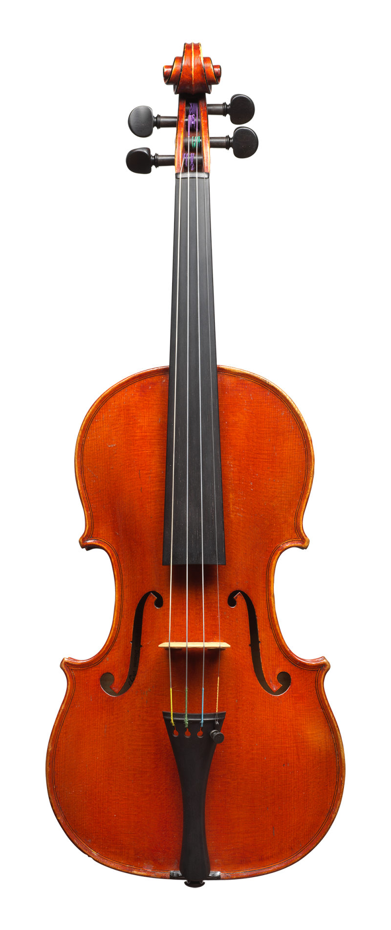 Front of a violin by Annibale Fagnola, Turin, 1923