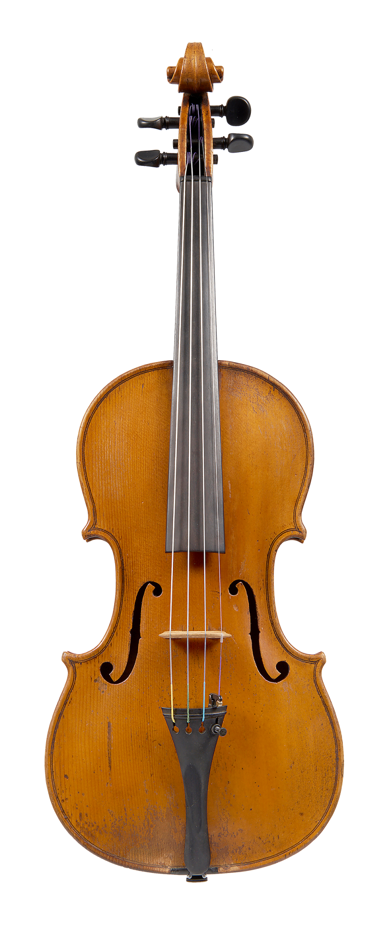 Front of a violin by Johannes Theodorus Cuypers, The Hague, 1807