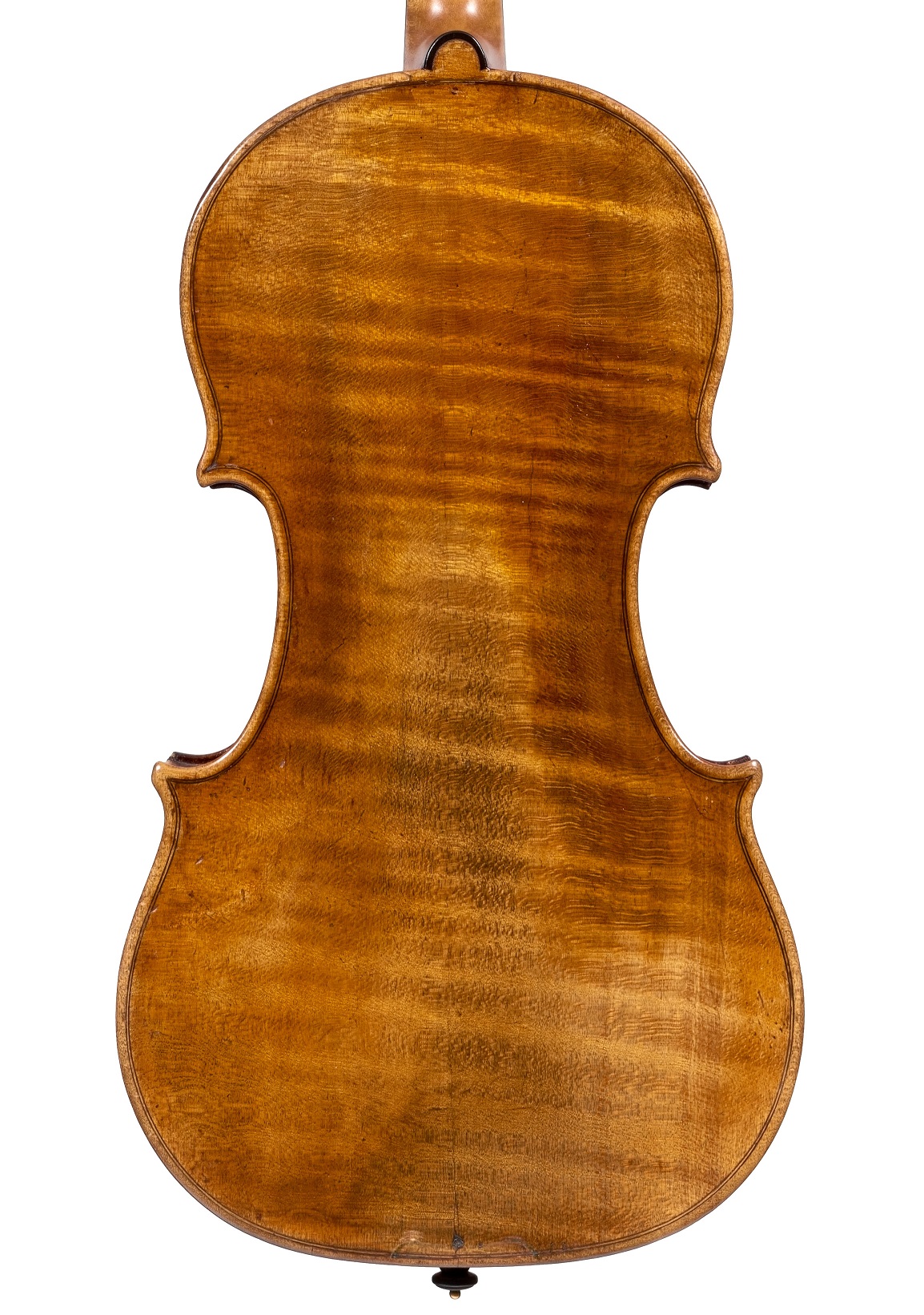 Back of a violin by G.B. Guadagnini, sold at Ingles & Hayday London