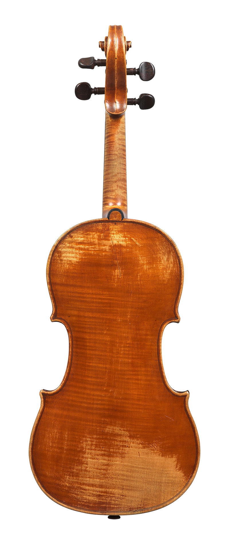 back of a violin by Giuseppe Baldantoni, Ancona, circa 1845