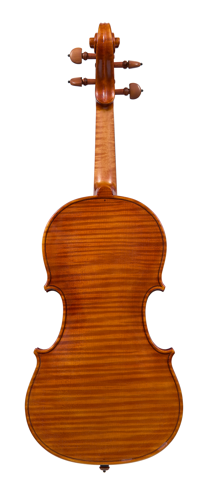 Back of a violin by Sesto Rocchi, San Polo d'Enza, 1983