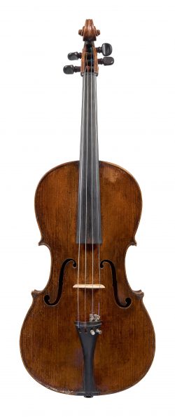 Front of a viola by Georg Ruoff, circa 1700