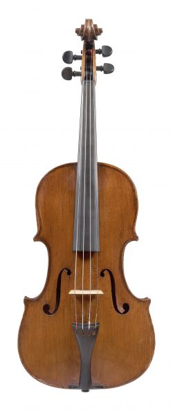 Front of a viola, probably by Giuseppe & Antonio Gagliano, circa 1800