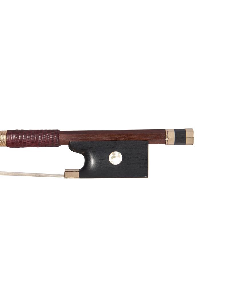 Frog of a gold-mounted violin bow by François Xavier Tourte, circa 1820