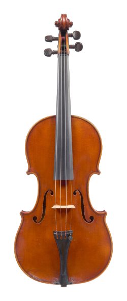 Front of a violin by Paul Serdet, 1906