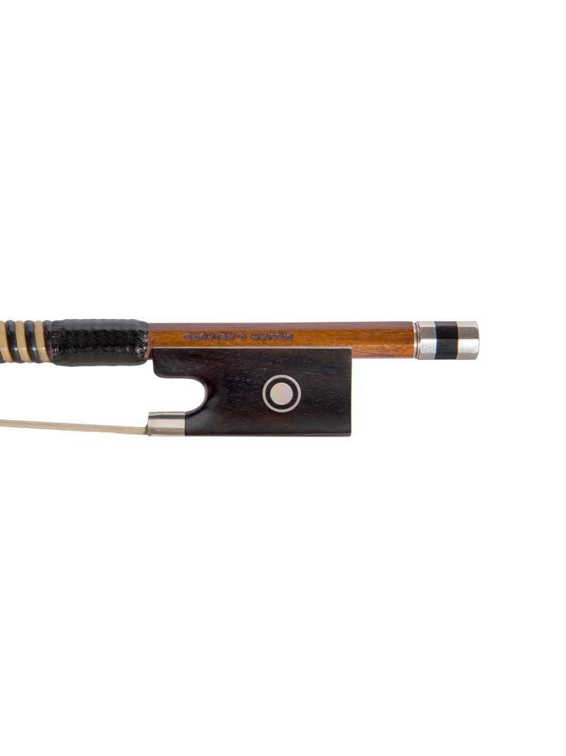Frog of A silver-mounted violin bow by William Charles Retford, 1962