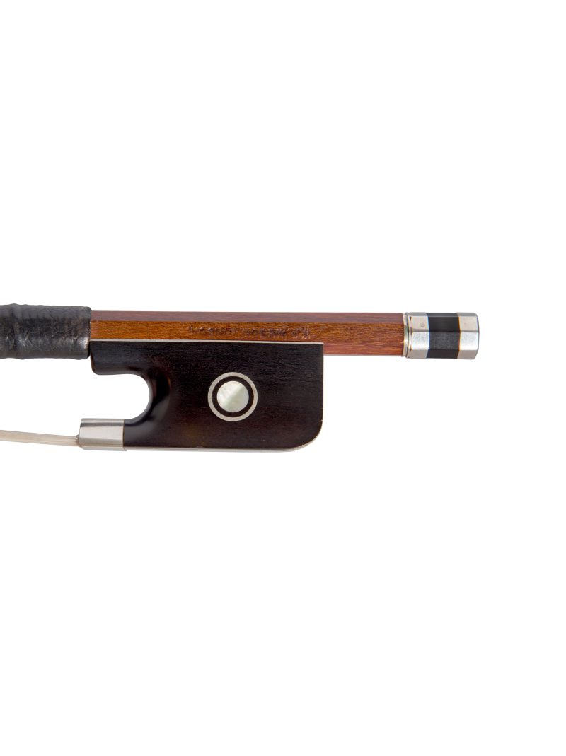 Frog of A silver-mounted cello bow by William Watson, circa 2000