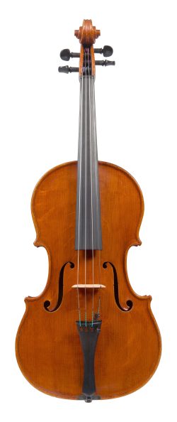 Front of a viola by Alfredo Gianotti, Milan, 1976