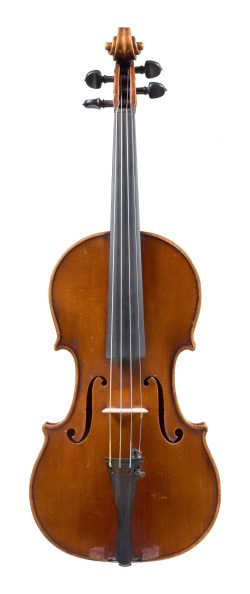 Front of a violin by Karel Josef Dvorák, Prague, 1929