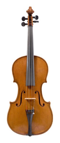 Front of a viola by Pietro Pallotta, Perugia, 1790