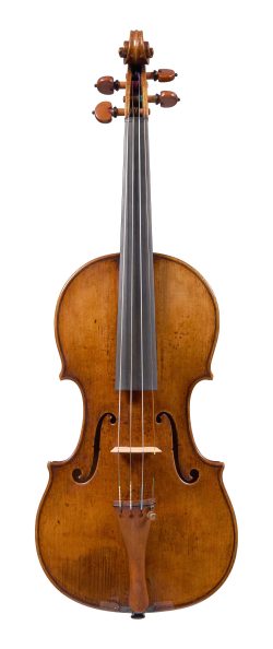 Front of a violin by Vincenzo Rugeri, Cremona, c1700