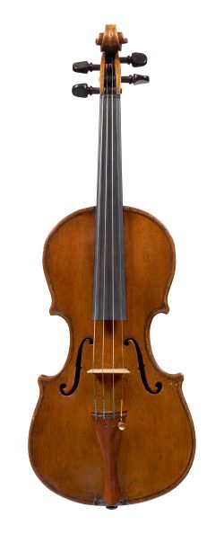 Front of a violin by Emidio Celani, Ascoli Piceno, c1890