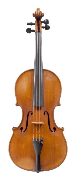 Front of a viola by Gaetano Pareschi, Ferrara, 1930