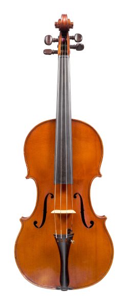 Front of a violin by Georges Adolphe Chanot, Manchester, 1889