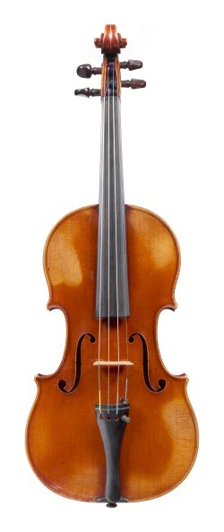 Front of a violin by Georges Chanot I, Paris, 1837
