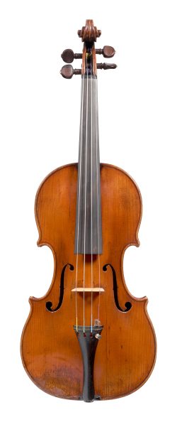 Front of a violin by John Betts, London, 1791