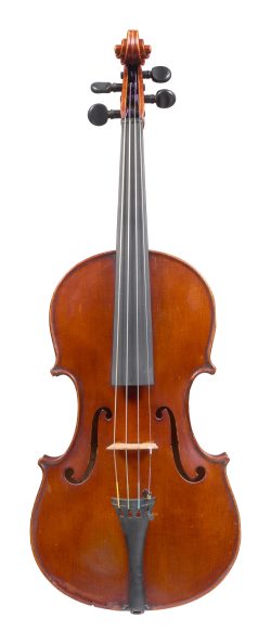 Front of a violin by Nicola Utili, Castelbolognese, 1914