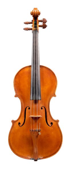 Front of a violin by Paolo de Barbieri, Genoa, c1955