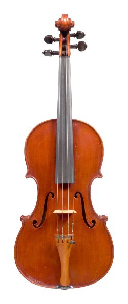 Front of a violin by Plinio Michetti, Turin, 1939