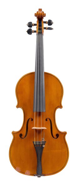 Front of a violin by Roberto Ignesti, Florence, 2016